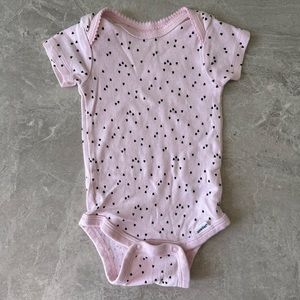 Gerber Short Sleeve Heart Onesie